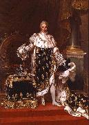 unknow artist, Portrait of the King Charles X of France in his coronation robes